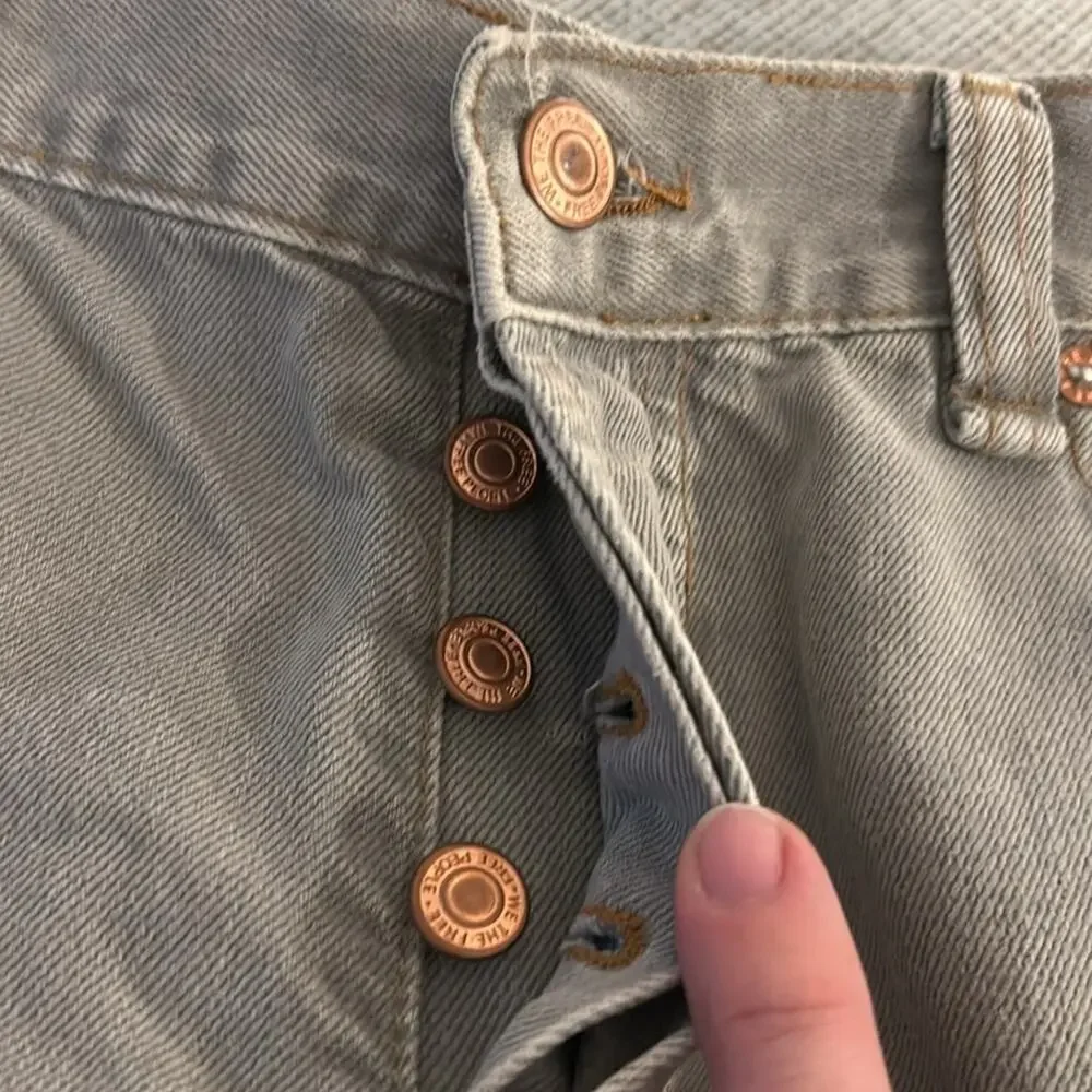 NWT Free People Now or Never distressed Denim Short, 31